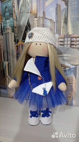 Кукла текстильная интерьерная