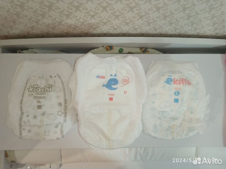 Подгузники-трусики японские 12-18кг
