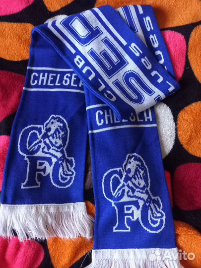 Шарф винтажный Chelsea Fc / Фк Челси