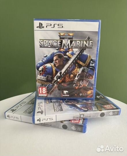 Warhammer 40000 space marine 2 ps5 диск