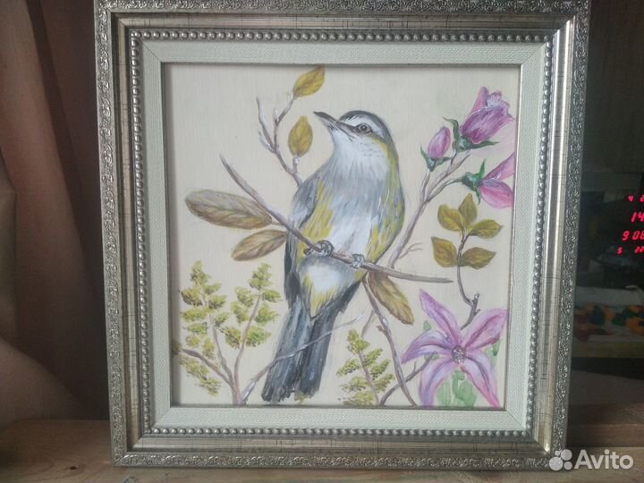 Картина райские птицы