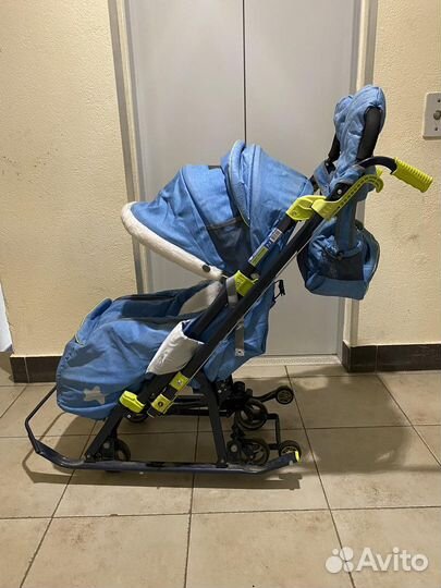 Санки коляска ника