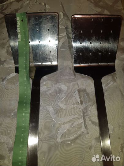 Лопатка для гриля нержавейка 375 мм. 18/10