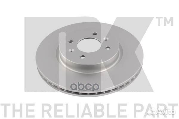 Диск тормозной KIA RIO IV 17/hyundai i20 14- п