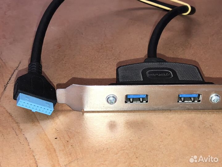 Планка вывода asus USB 3.0 2 порта
