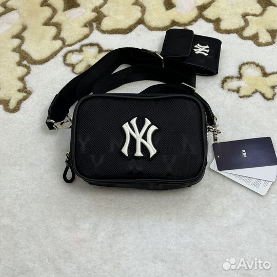 Сумка MLB Monogram Black черная оригинал