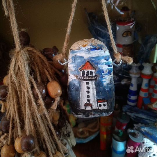 Панно. Маяки и киты