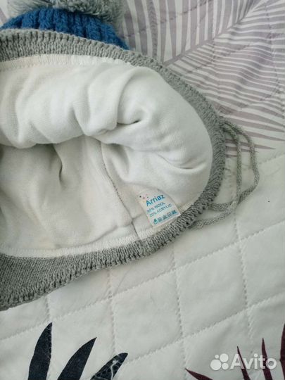 Шапка для мальчика демисезонная