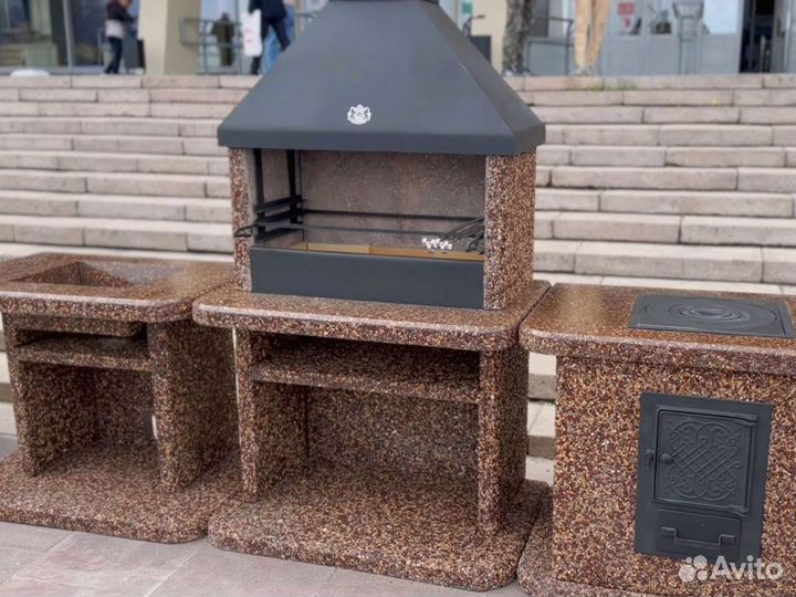Печи барбекю,печь под казан,тандыр
