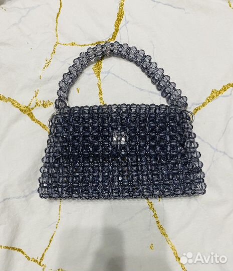 Сумка из бусин ручной работы