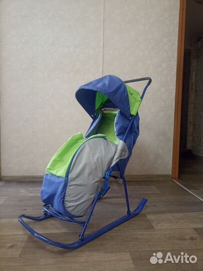 Коляска санки