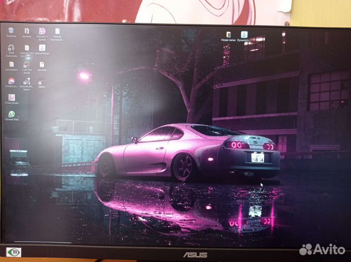 Монитор 75 гц asus