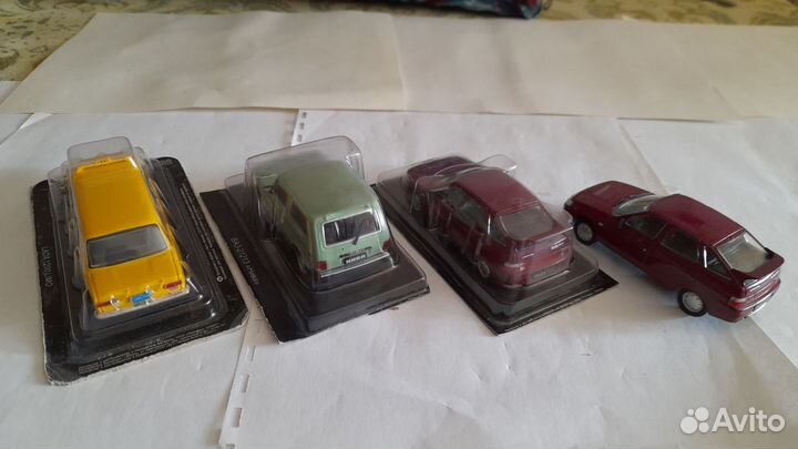 Модели Ваз 1:43