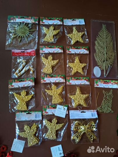 Ёлочные игрушки новые