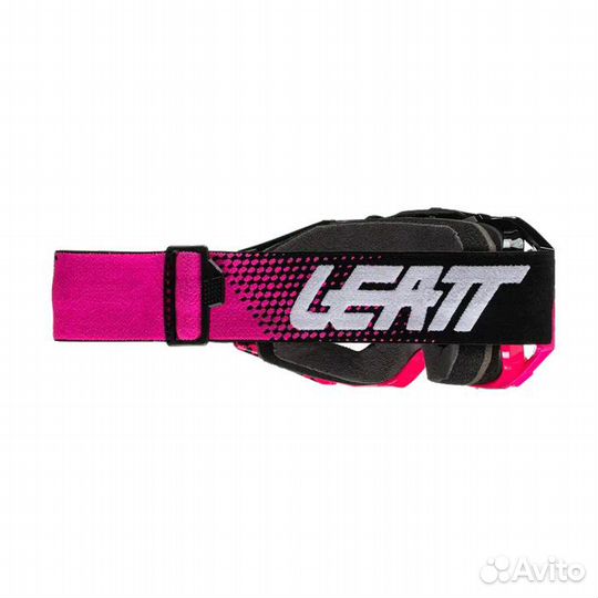 Очки Leatt Velocity 6.5 Neon Pink Light Grey 58