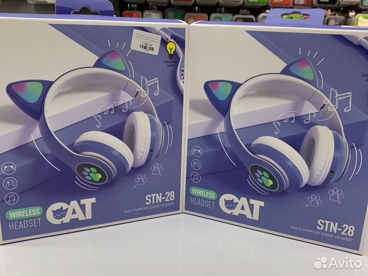 Беспроводные наушники STN-28 cat wireless