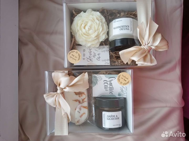 Подарочный набор свечей
