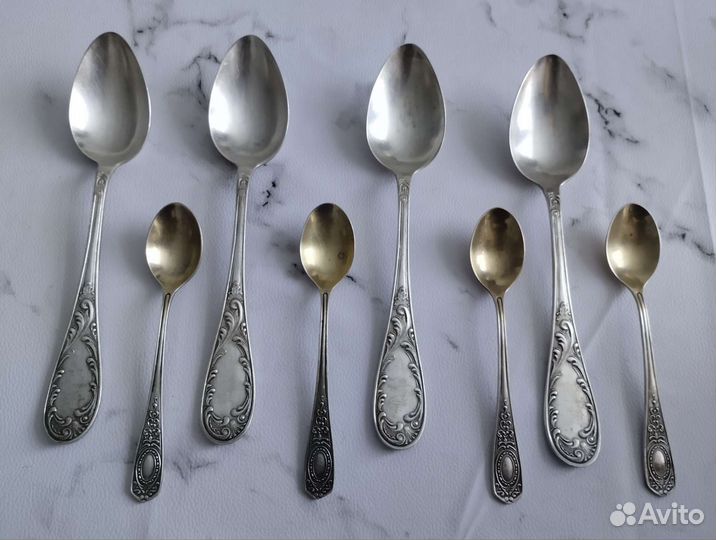 Набор столовых приборов мельхиор сссср