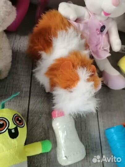 Игрушки пакетом, новые и б/у