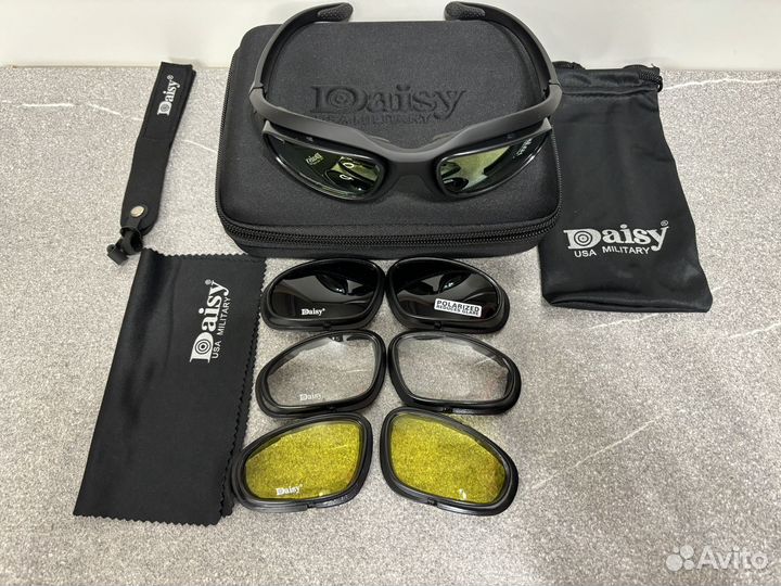 Тактические очки Daisy C5 со сменными линзами