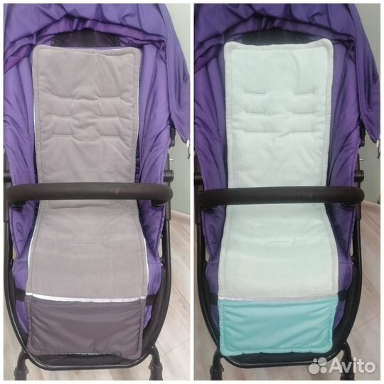 Матрасик для прогулочной коляски