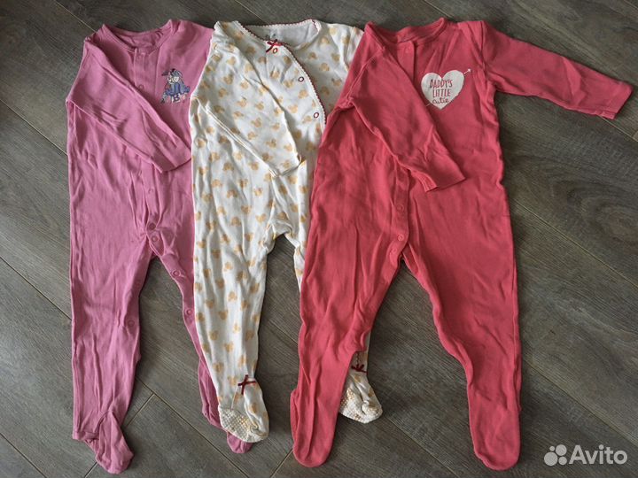 Вещи пакетом до года