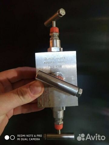 Клапаны oliver тип Y34S клапан 316SS 6000 PSI