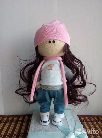 Интерьерная кукла ручной работы