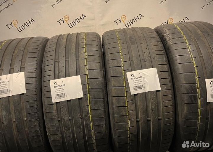 Continental SportContact 6 285/35 R23 94Y