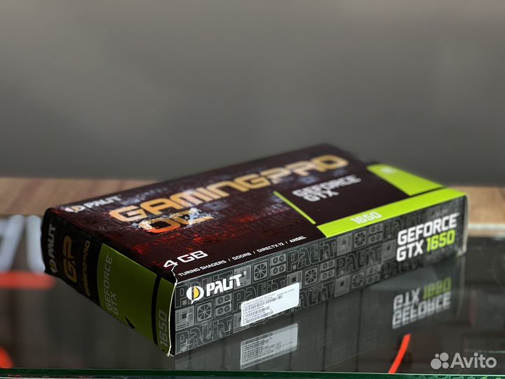 Видеокарта Palit GTX 1650 GP OC 4GB