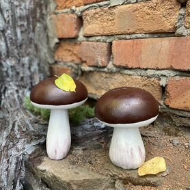 Садовые фигурки, грибы из арт-бетона