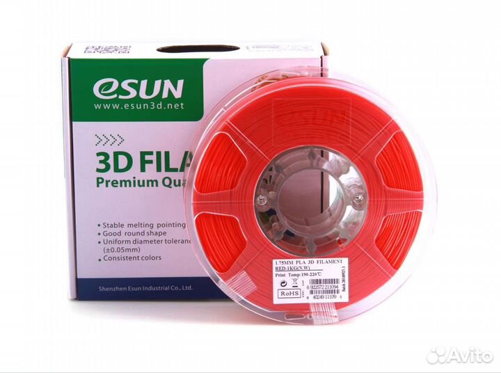 Пластик PLA для 3D печати 1 кг разные цвета
