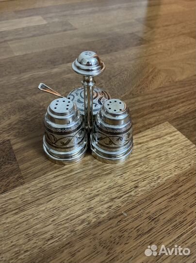 Серебряный набор для специй