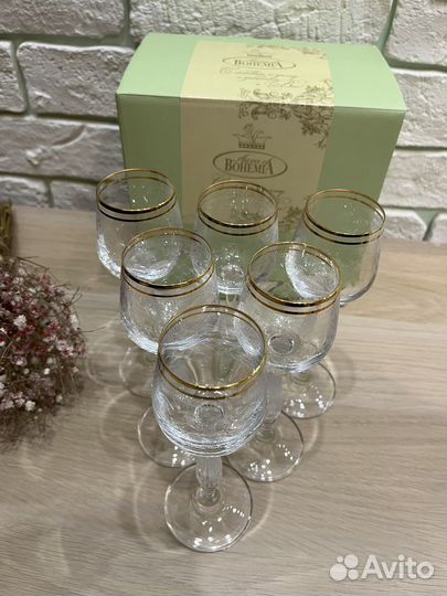 Рюмки на высокой ножке, Богемия