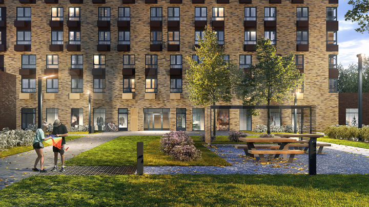 Квартира-студия, 23,6 м², 16/33 эт.