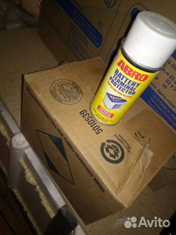 Спрей защиты аккумуляторных клемм abro