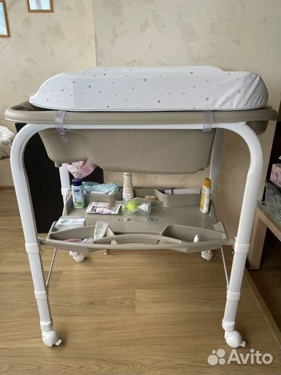 Пеленальный столик с ванночкой cam cambio