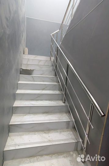 Перила, поручни из нержавеющей стали