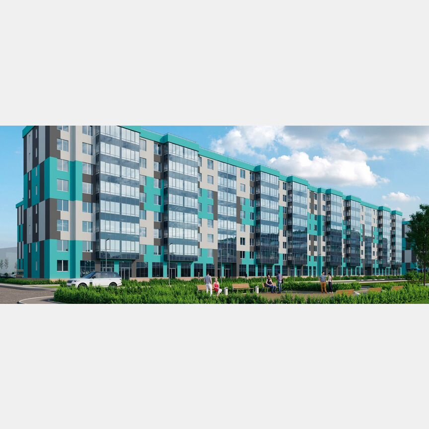 Квартира-студия, 28,9 м², 1/8 эт.