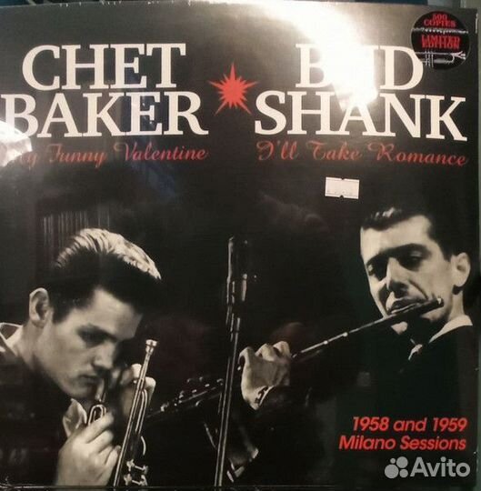 Виниловая пластинка Chet Baker; Shank, Bud - 1958