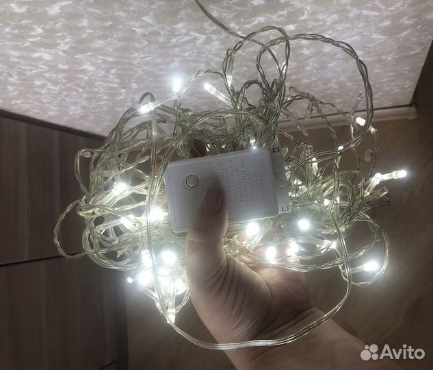 Гирлянда штора