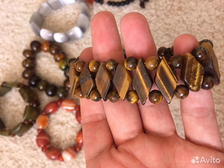 Браслеты из натурального камня