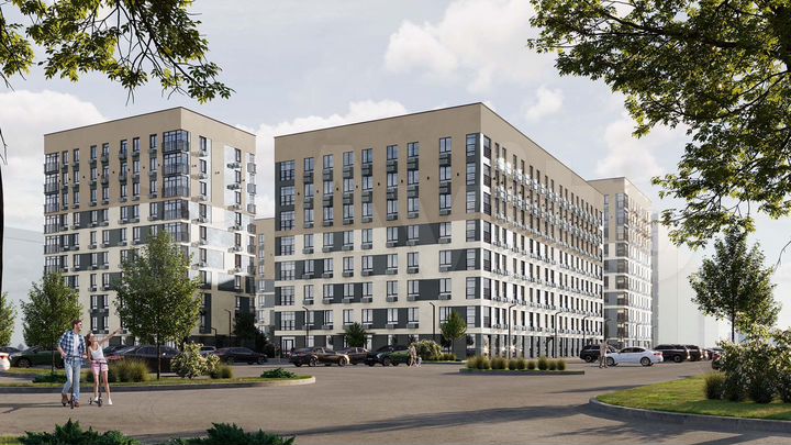 2-к. квартира, 47,1 м², 7/10 эт.