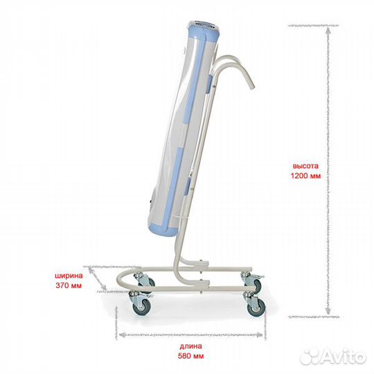 Бактерицидный ультрофиолетовый облучатель Дезар-7