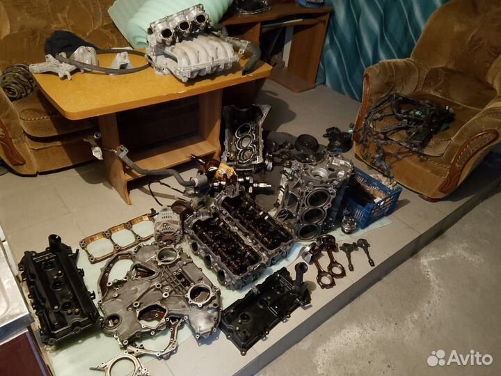 Двигатель nissan fuga vq3.5de