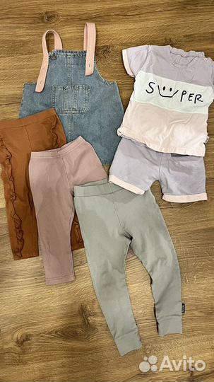 Одежда для девочки пакетом 1,5-2 года