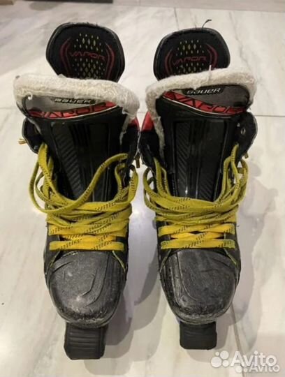 Хоккейные коньки bauer vapor 2x, размер 3.5 ее