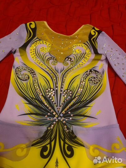 Купальник гимнастический для выступлений 116