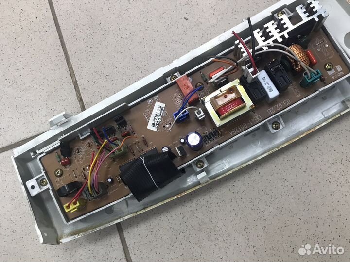 Панель стиральной машины Samsung с платой