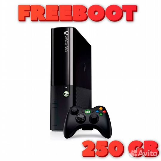 79 игр Фрибут XBox360 Ешка 250GB